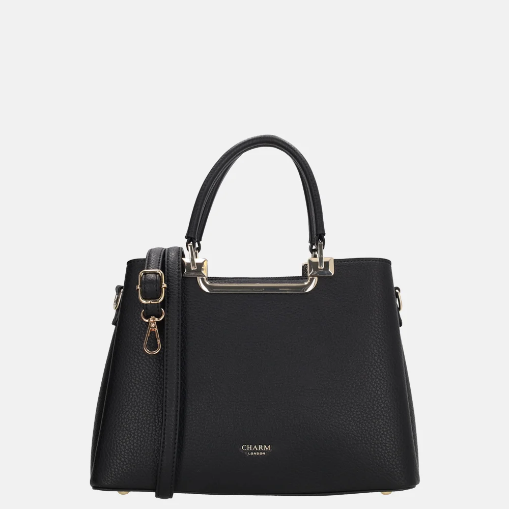 Charm London handtas M zwart